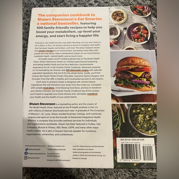 Eat Smarter Family Cookbook 100 Delicious Recipes Transform Your Health Fitness - Picture 2 of 2